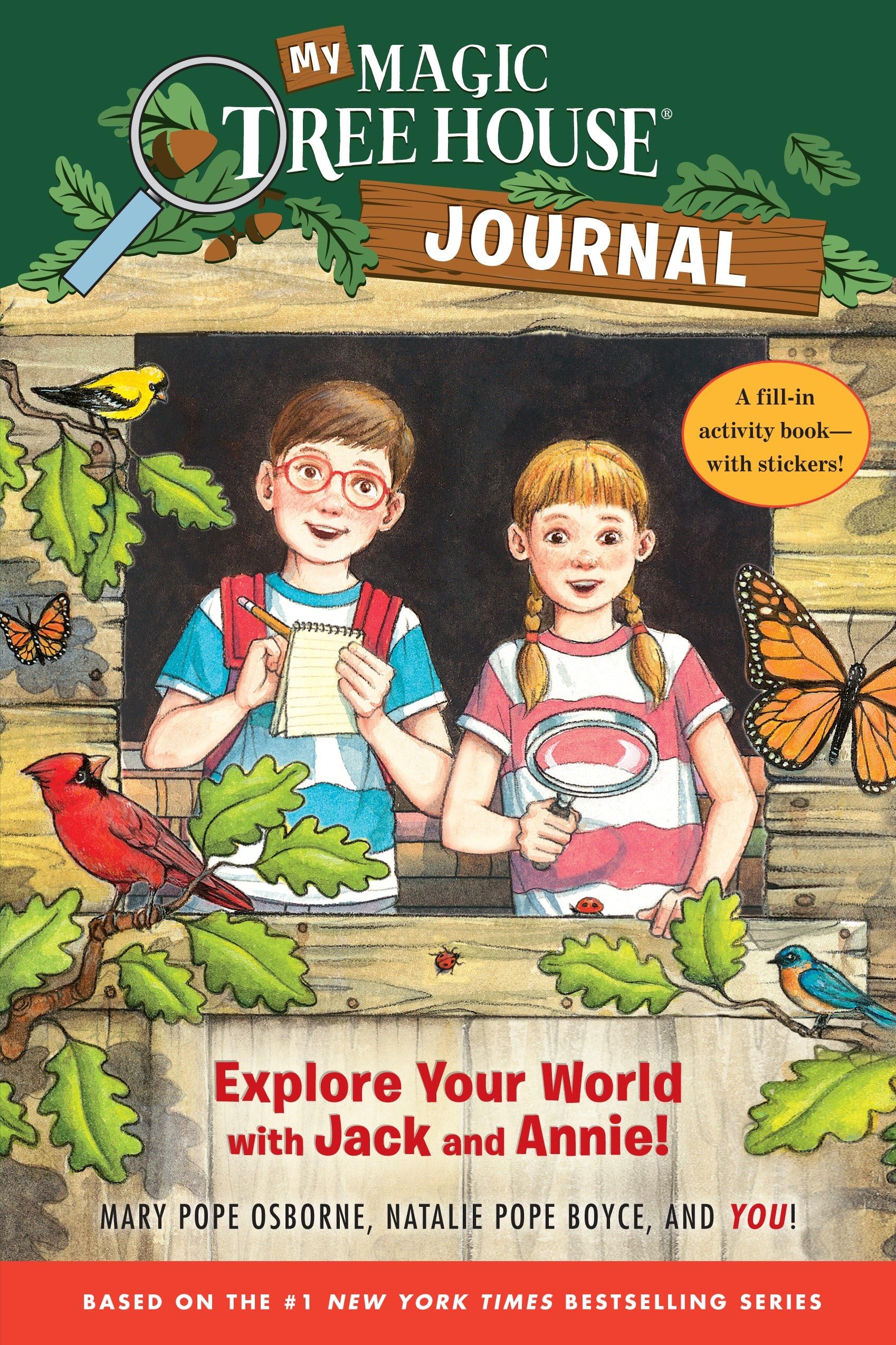 My Magic Tree House Journal: Explore Your World with Jack and Annie! A Fill-In Activity Book with Stickers!