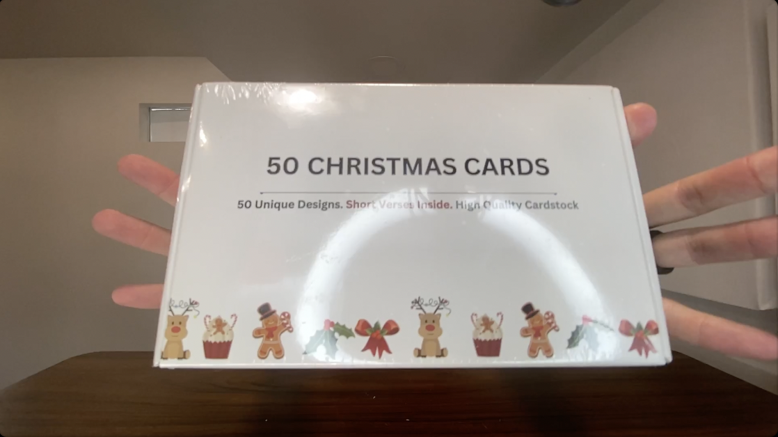 BEST Christmas Cards? | Dessie 50 Unique Kids Holiday Cards
