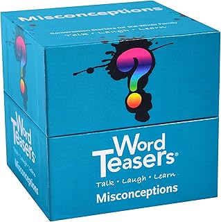 Misconceptions Conversation Starters - Fun Trivia Cards for Kids & Adults - Misconceptions Game for Game Night - Family Trivia Cards - 150 Trivia Question Cards
