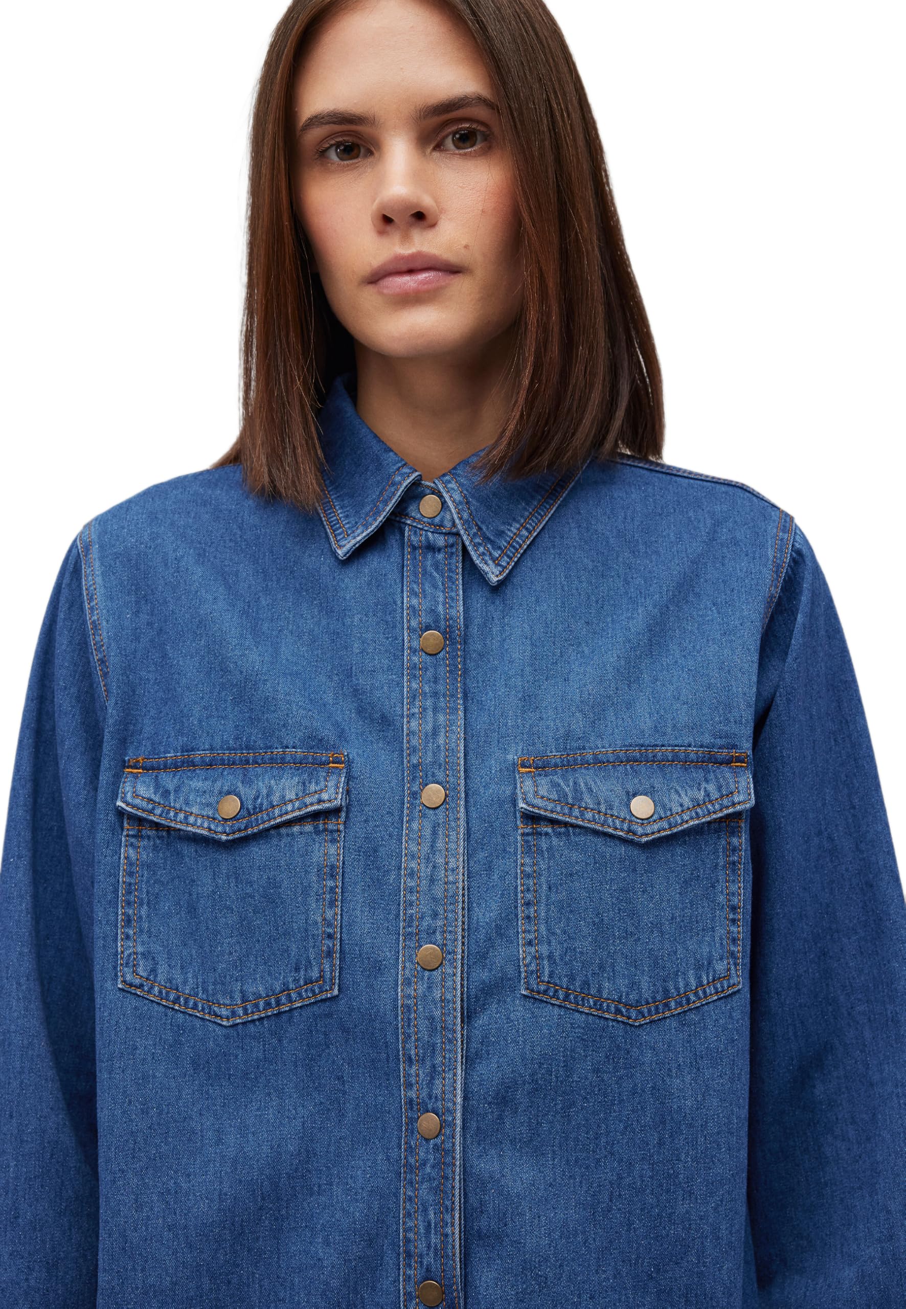 Mavi Damen Denim Shirt Bluse