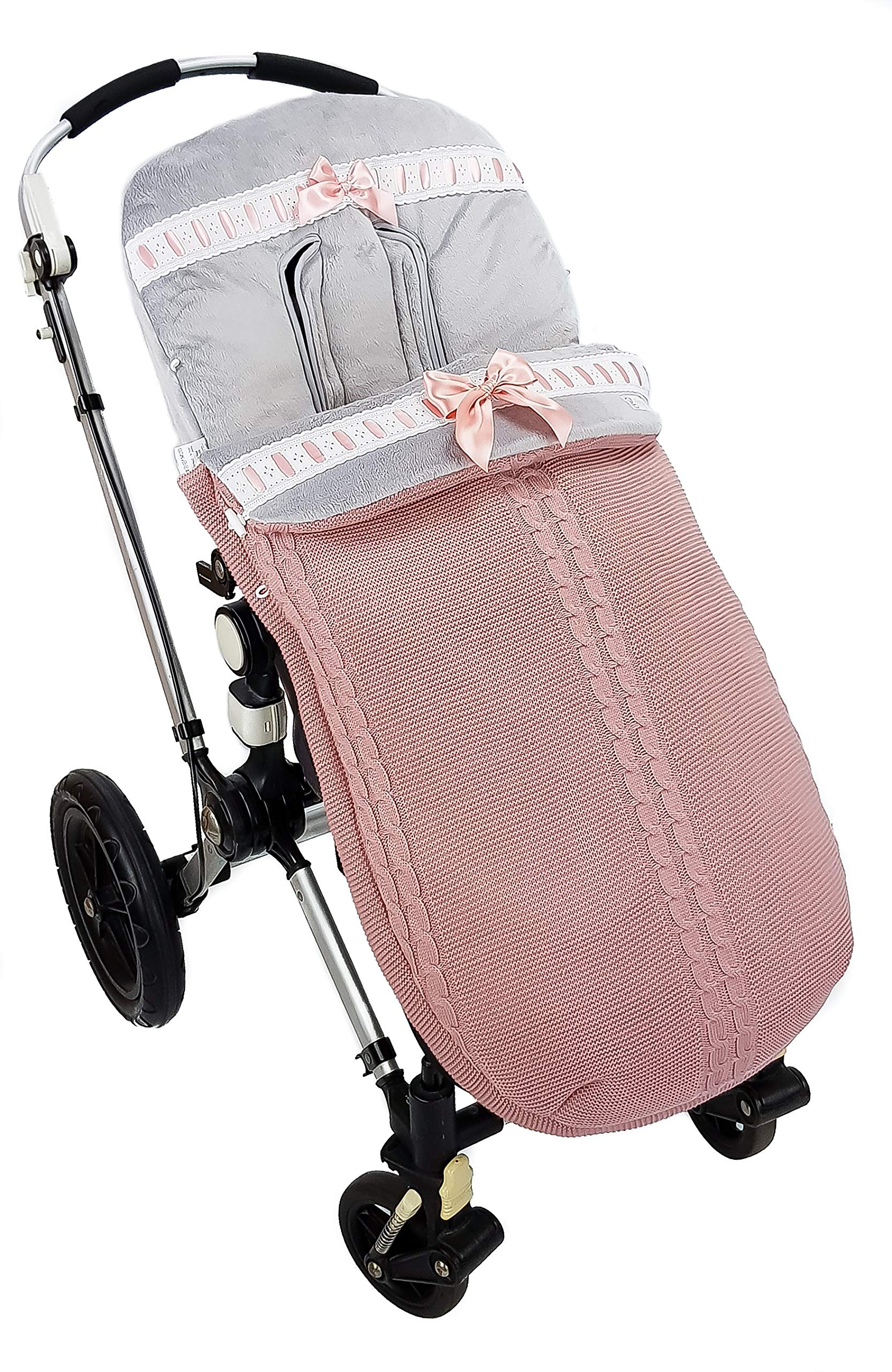 Universal Fußsack für Kinderwagen oder Buggy. WINTER. Verfügbar in mehreren Modellen und Farben (Oslo)