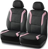 Vista 28 de Skechers Fundas de asiento de coche de espuma viscoelástica, fundas de asiento gruesas de malla Air Cool, juegos completos de asientos de coche