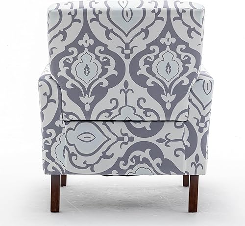 Miniatura 5 de US Pride - Sillón moderno para decoración de oficina y sala de estar con marco de madera de abedul y tapicería de microfibra, sillón de fácil