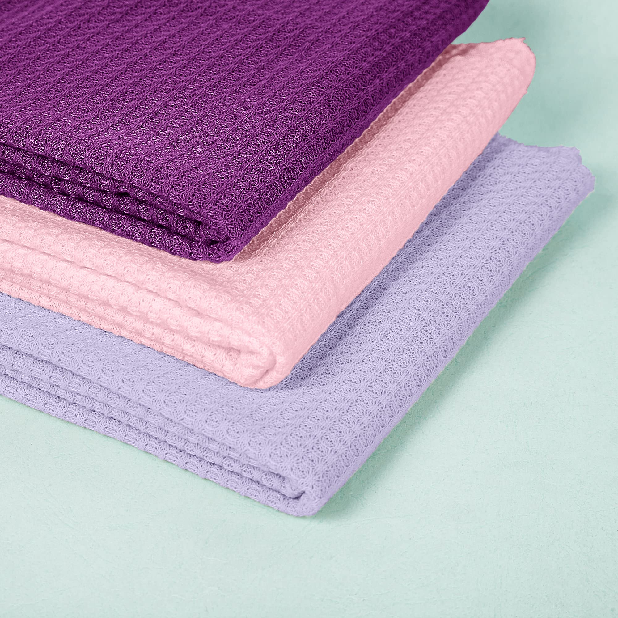 Baby Wrap 3 Stück Neugeborene Fotografie Wraps Baby Swaddle Decke für Neugeborene Fotografie Requisiten Waffel Knit Wraps Säugling Fotoshooting Requisiten für Junge oder Mädchen
