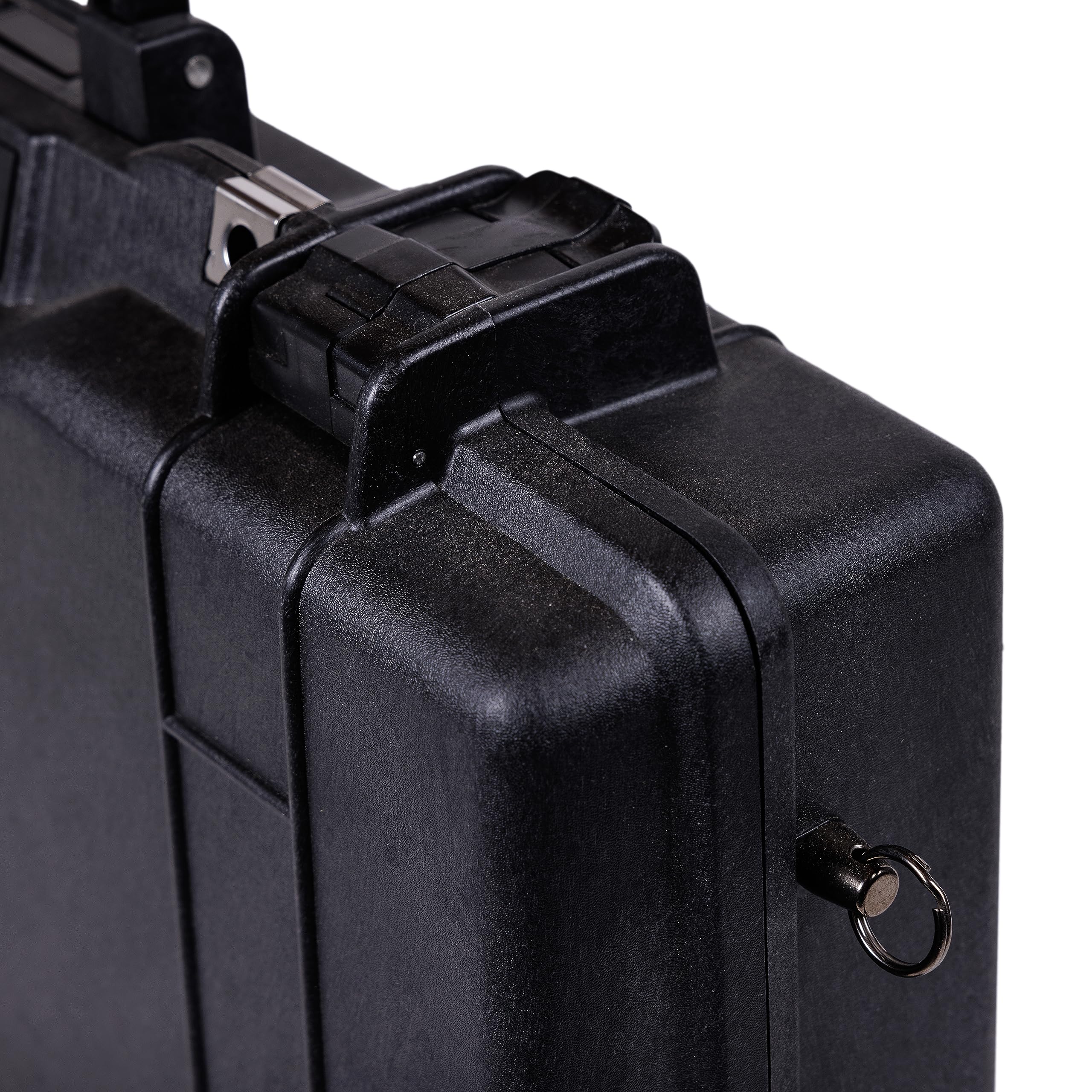 PELI 1495 Odporna na wstrząsy skrzynia na laptop, wodoszczelna i pyłoszczelna (IP67), pojemność 15 l, wyprodukowana w USA, dopasowywana wkładka piankowa, czarna