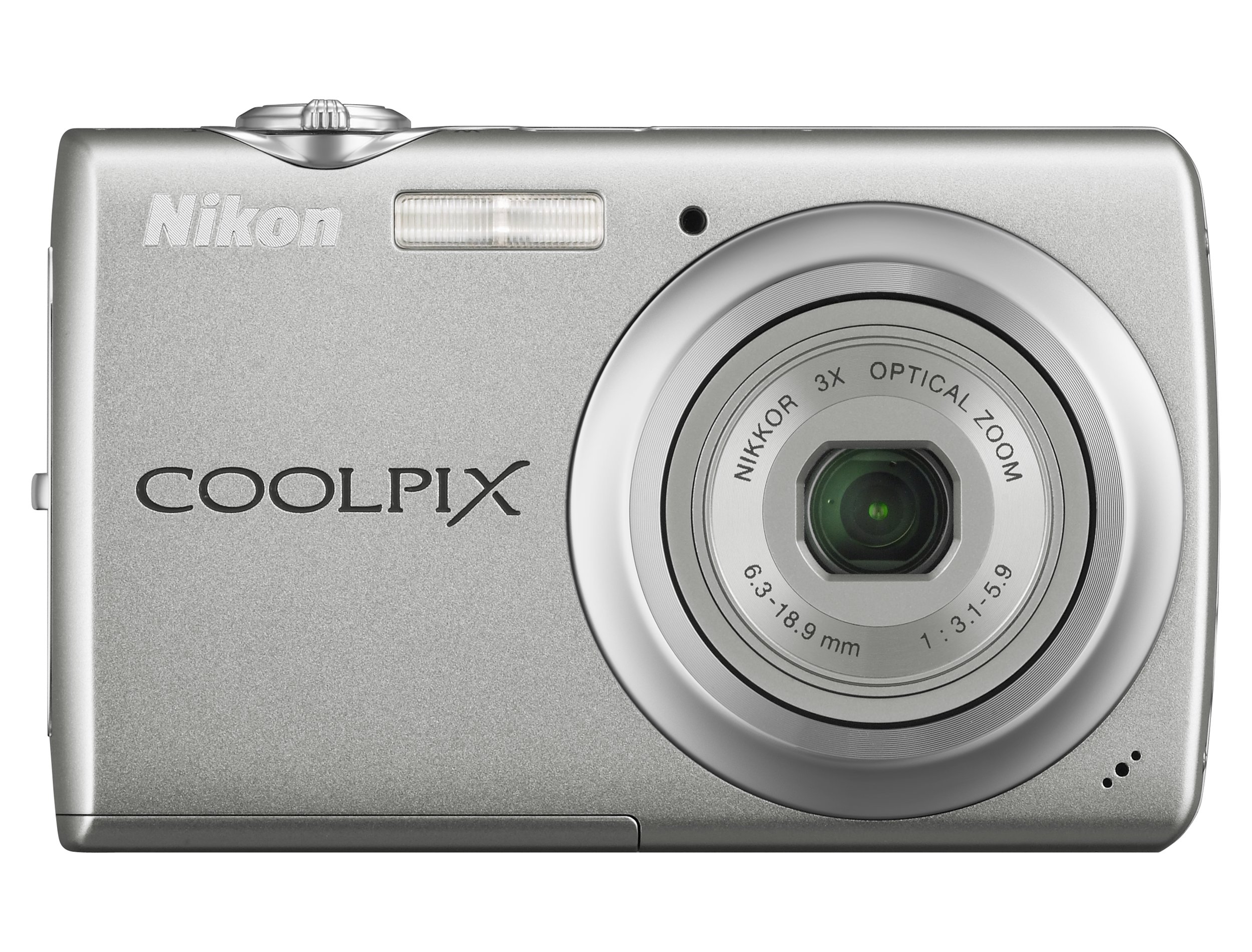 Nikon Coolpix S225 Appareil photo numérique compact 10,34 Mpix Ecran 2,5" Zoom optique 3x Argent