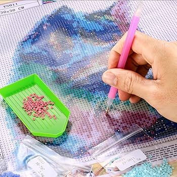 Amazon.co.jp: 5dダイヤモンドアート 猫と蝶 5D ダイヤモンド