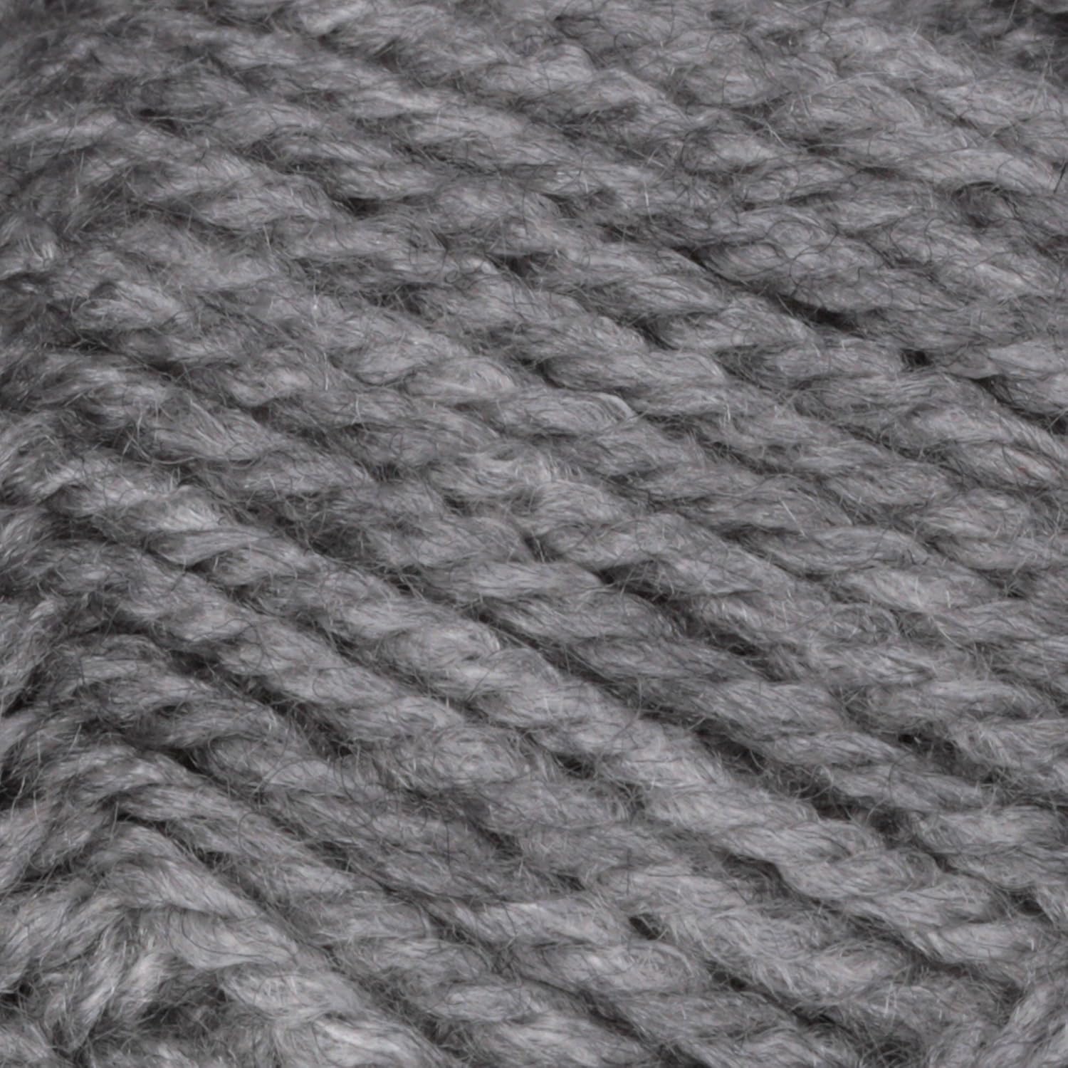 Patons Decor Yarn, 3.5oz, Gauge 4 Medium Worsted Grey - For Crochet, Knitting & Crafting