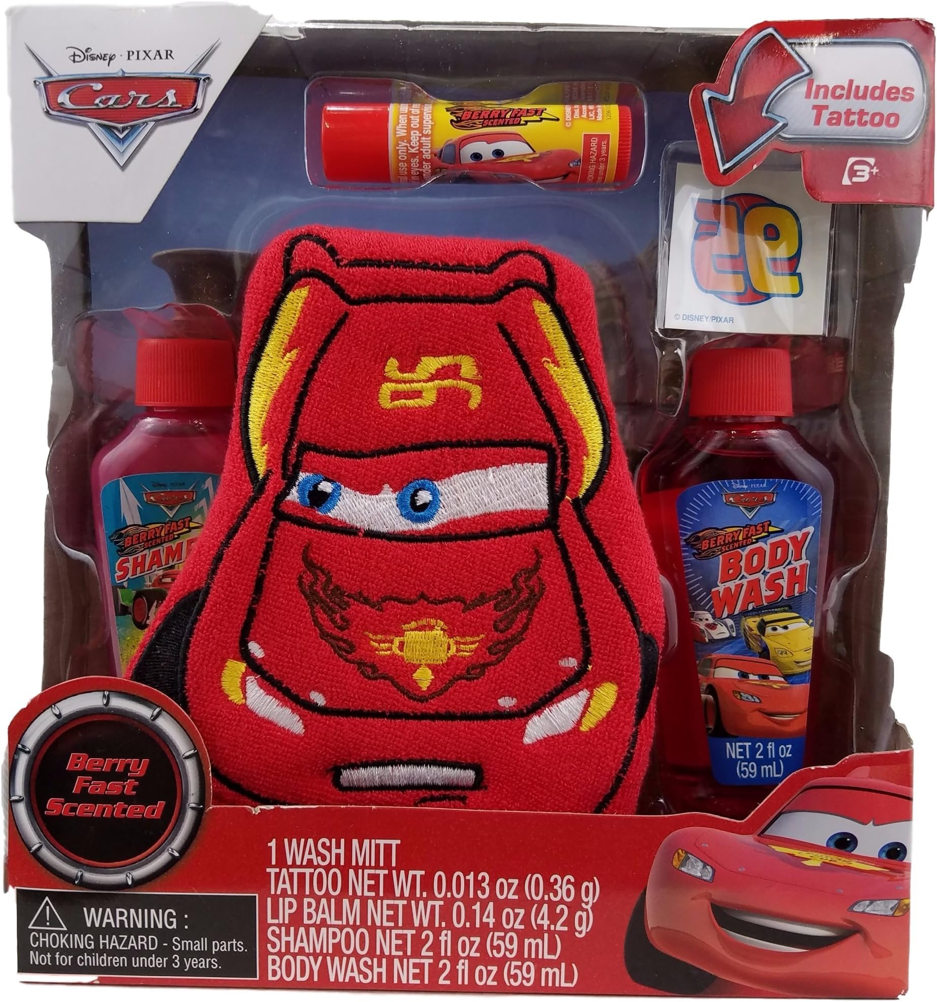 Disney Cars 5pc Bath Time Set