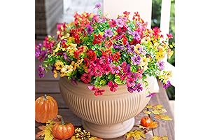 Artificial Faux Plant Flowers for Outdoor Decor