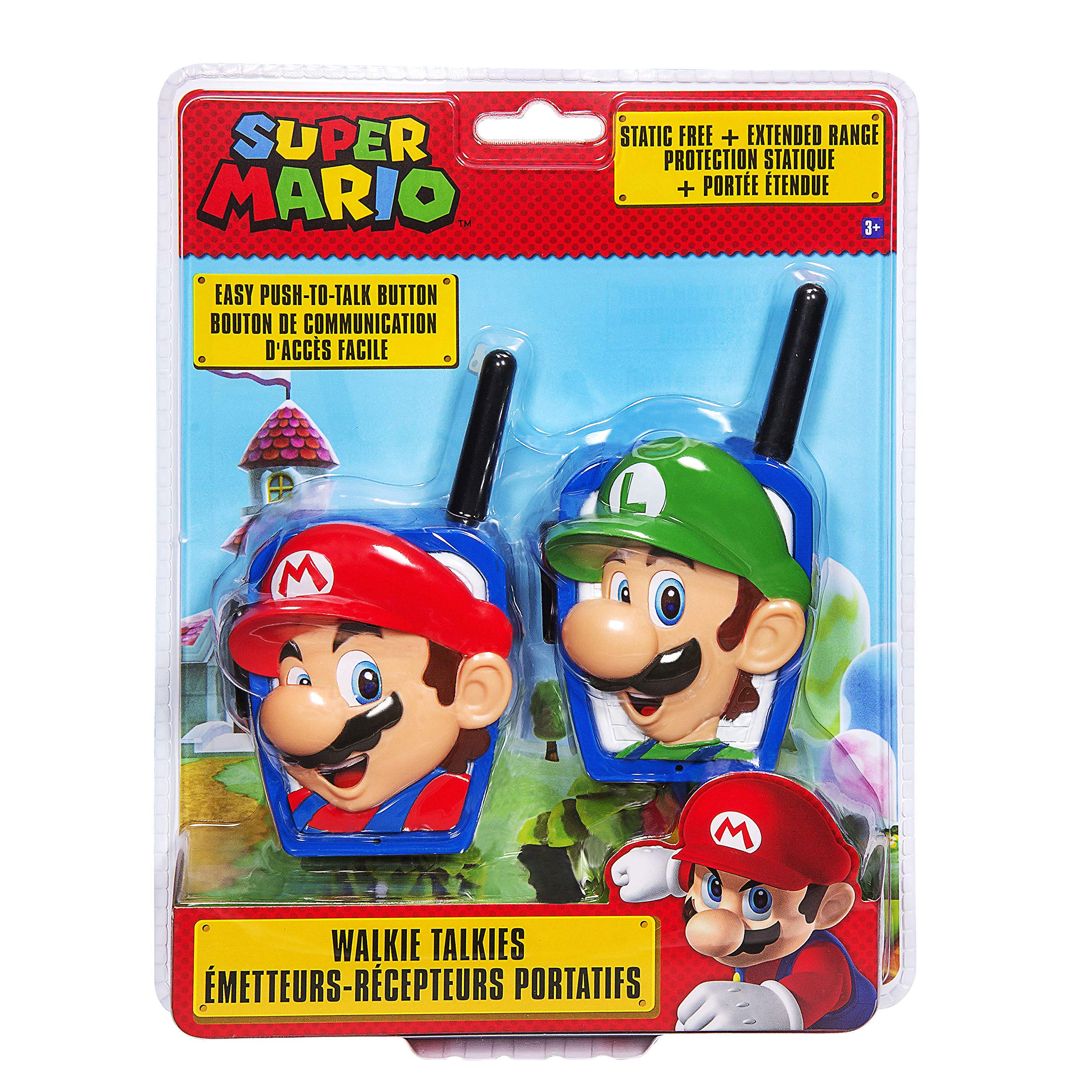 Buy Super Mario Bros Walkie Talkies Kids Toys, Long Range, Two Way