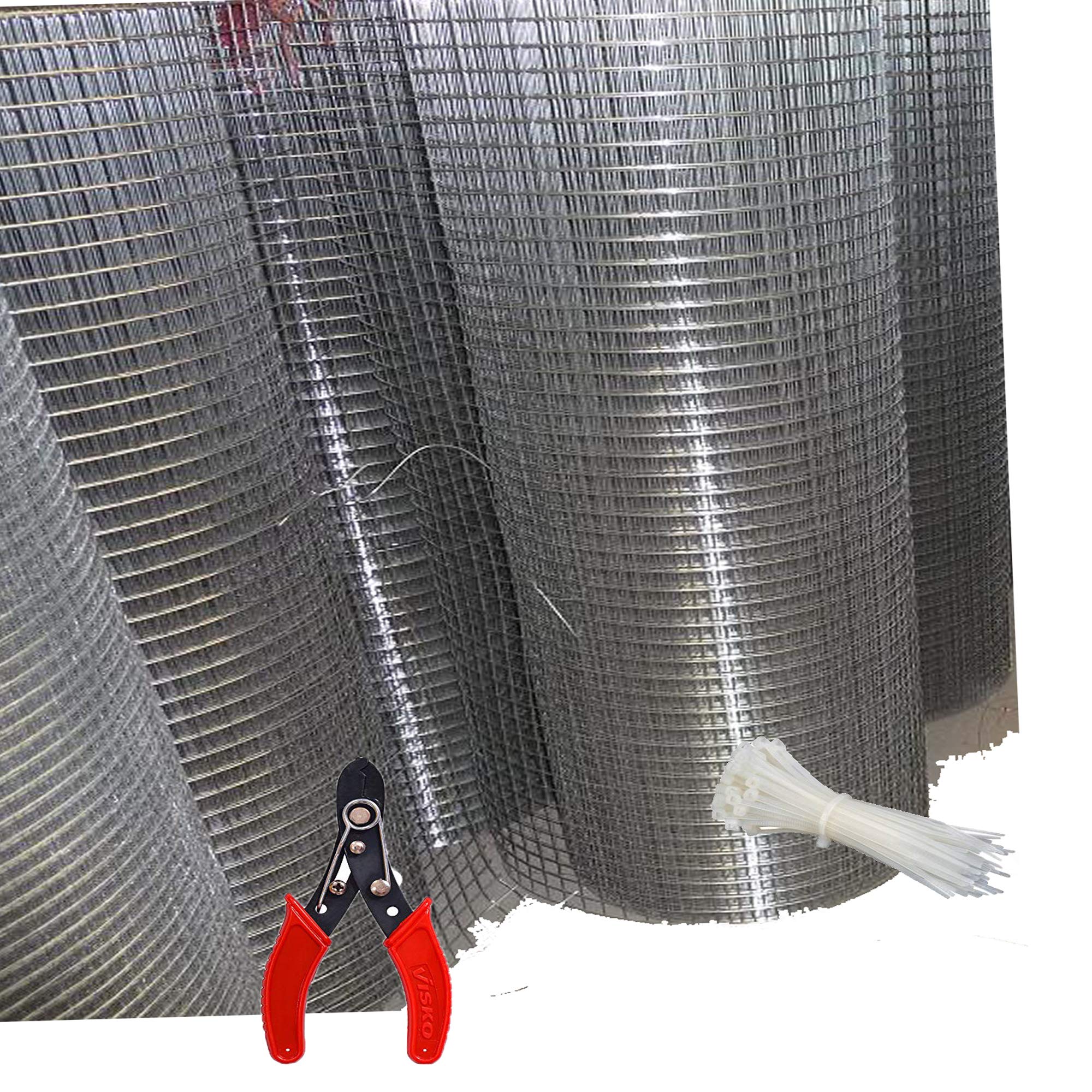 RED WIND Iron Tree Fencing Net/Bird Net 18 Guage HDPE 1 Year Guarantee (4feet Height/15feet Length) UV Stabilized Heavy 800GSM Anti Bird Net with Free 1 Cutter,100 PVC Tags Model NO:20 (B086C9K3JW) Amazon Price History, Amazon Price Tracker