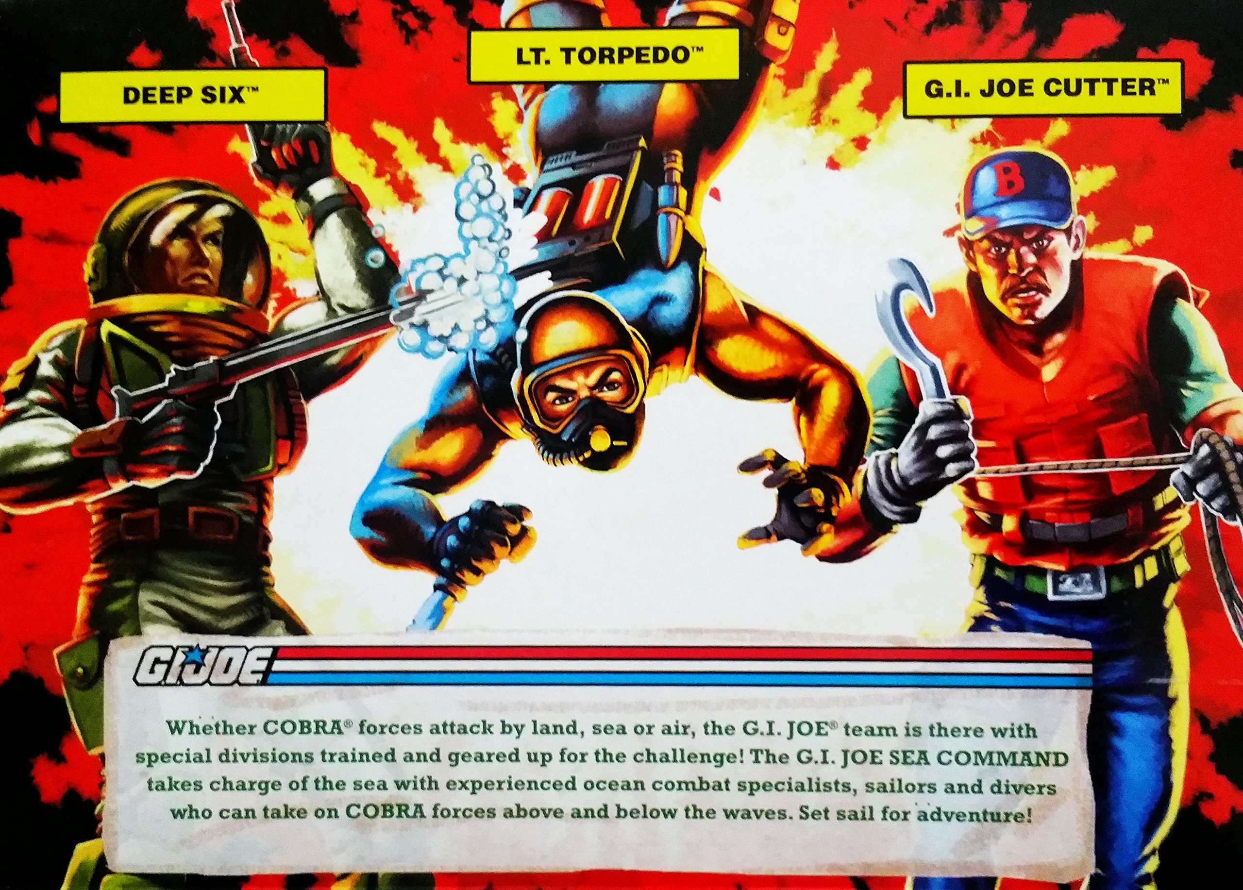 G.I. Joe 25th Anniversary: Sea Command Exclusive Boxed Action