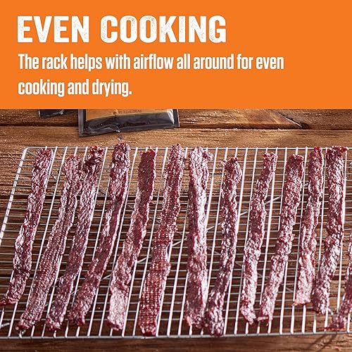 Vista 3 de LEM Productos 18" por 13" Jerky Rack, compatible con Jerky Pan, Acero inoxidable