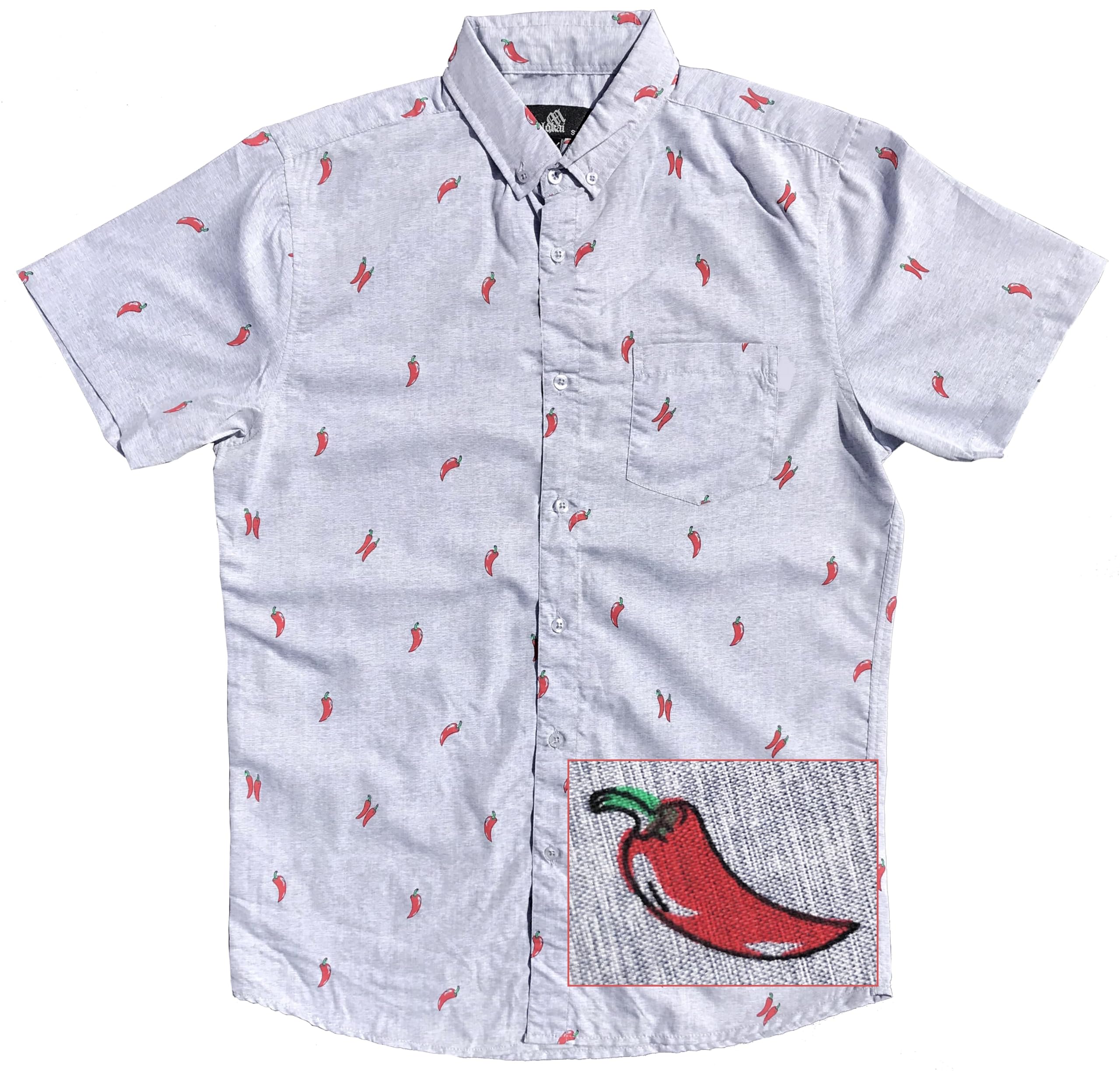 Molokai Surf Button Down Slim Fit Hawaiian Short Sleeve Shirts