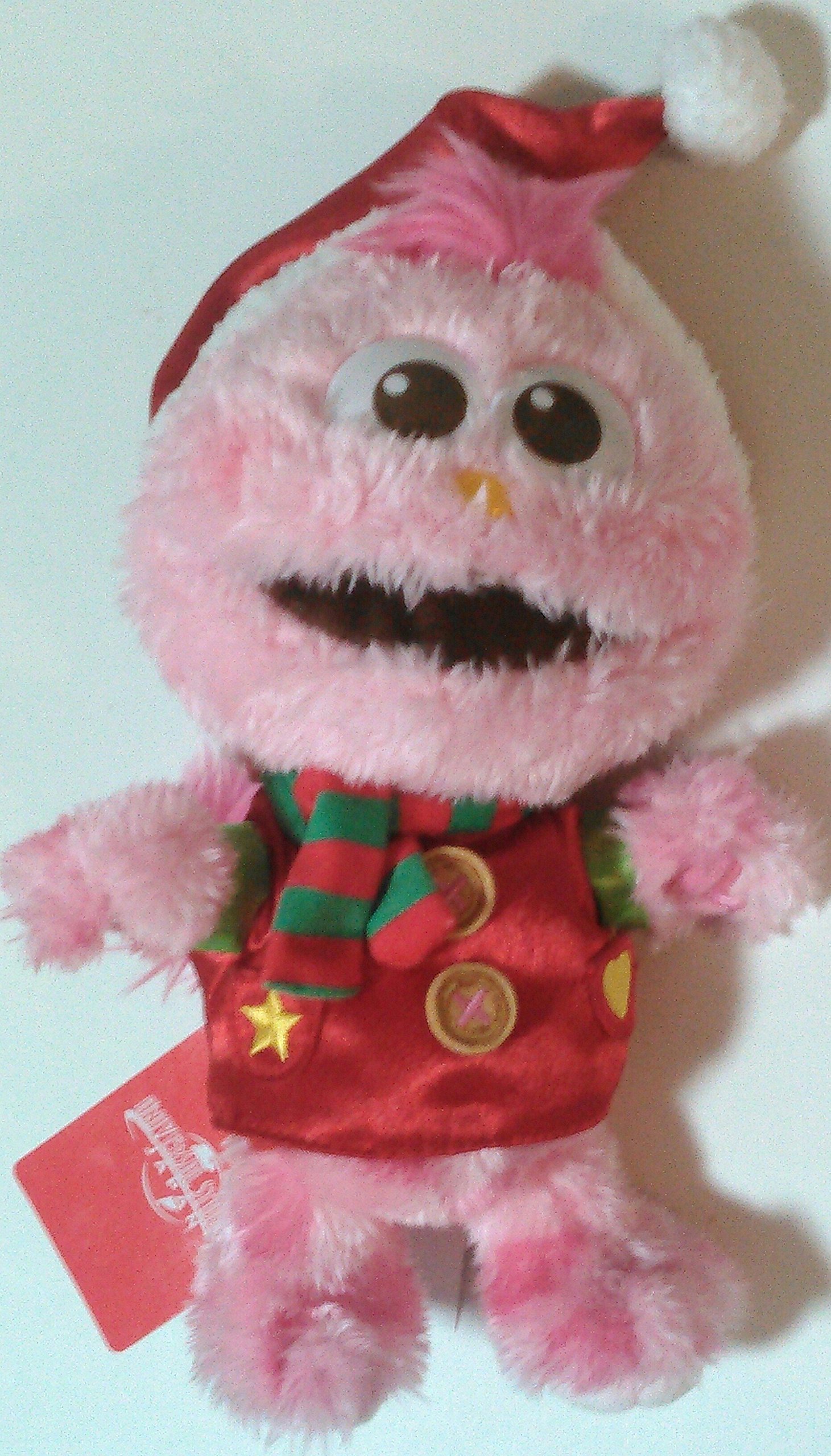 Amazon.co.jp: USJ セサミストリート ぬいぐるみ モッピー（クリスマス