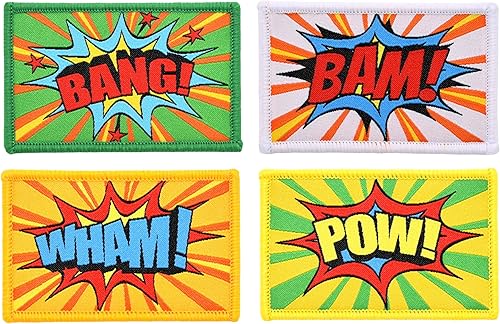 Miniatura 5 de "Warning" - Juego de 2 parches divertidos de apliques morales, tejido, cierre de velcrorespaldo, accesorio táctico para ropa, chaquetas, sombreros,