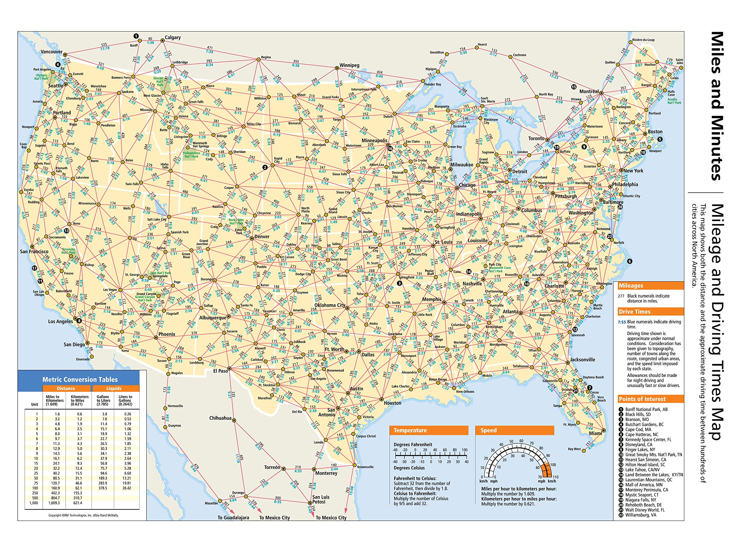 Rand McNally 2023 Deluxe Motor Carriers' Road Atlas: United States, Canada, Mexico (Rand McNally Motor Carriers' Road Atlas DELUXE EDITION) — Amazon image 9