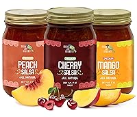Vista 10 de Salsa Gourmet Green Jay Blueberry - Salsa de Frutas con Sabor a Arándano - Salsa Picante de Calor Medio - Salsa Gourmet para Sumergir sin