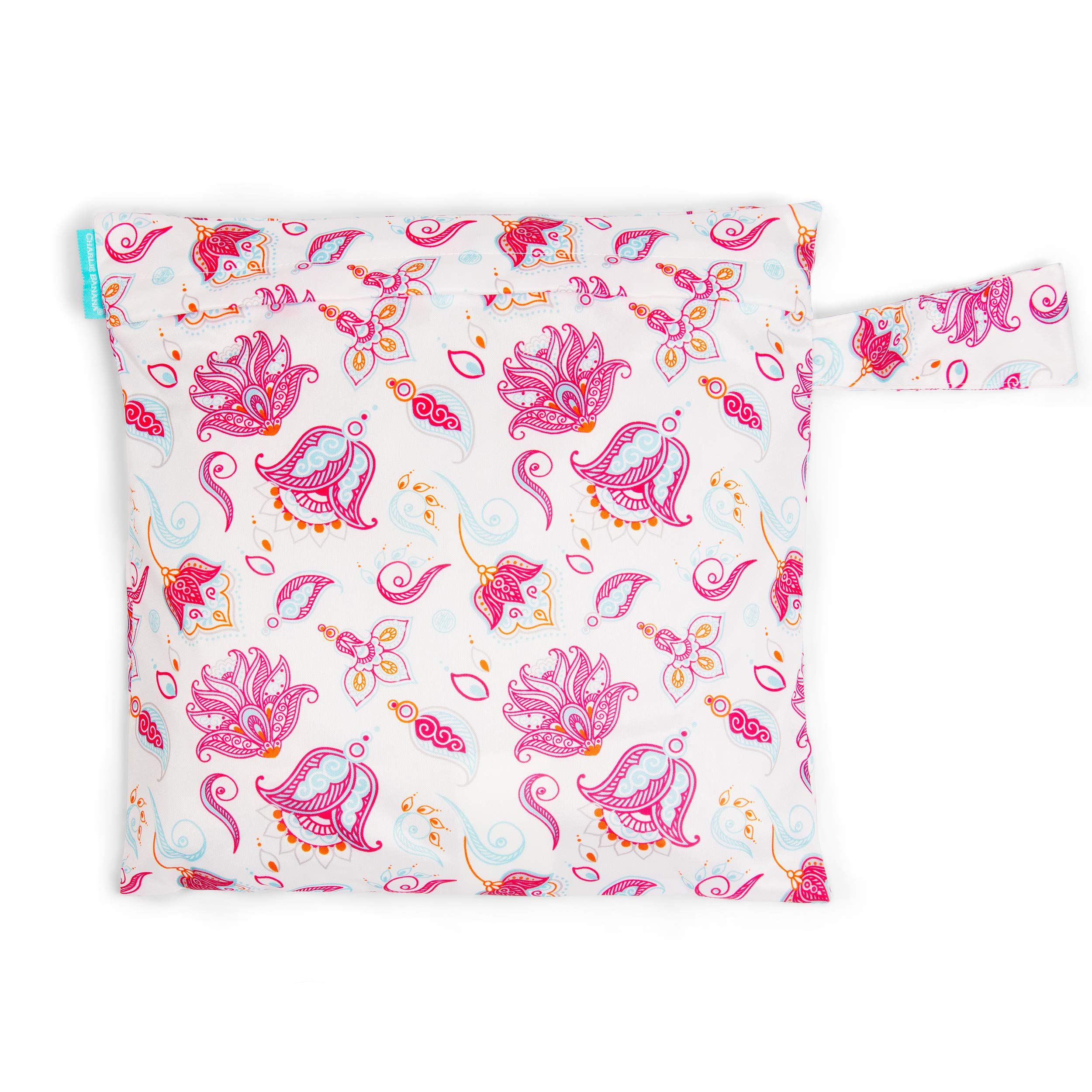 Waterproof Reusable and Washable Tote Bag for Diapers and Swimwear, Cotton Bliss