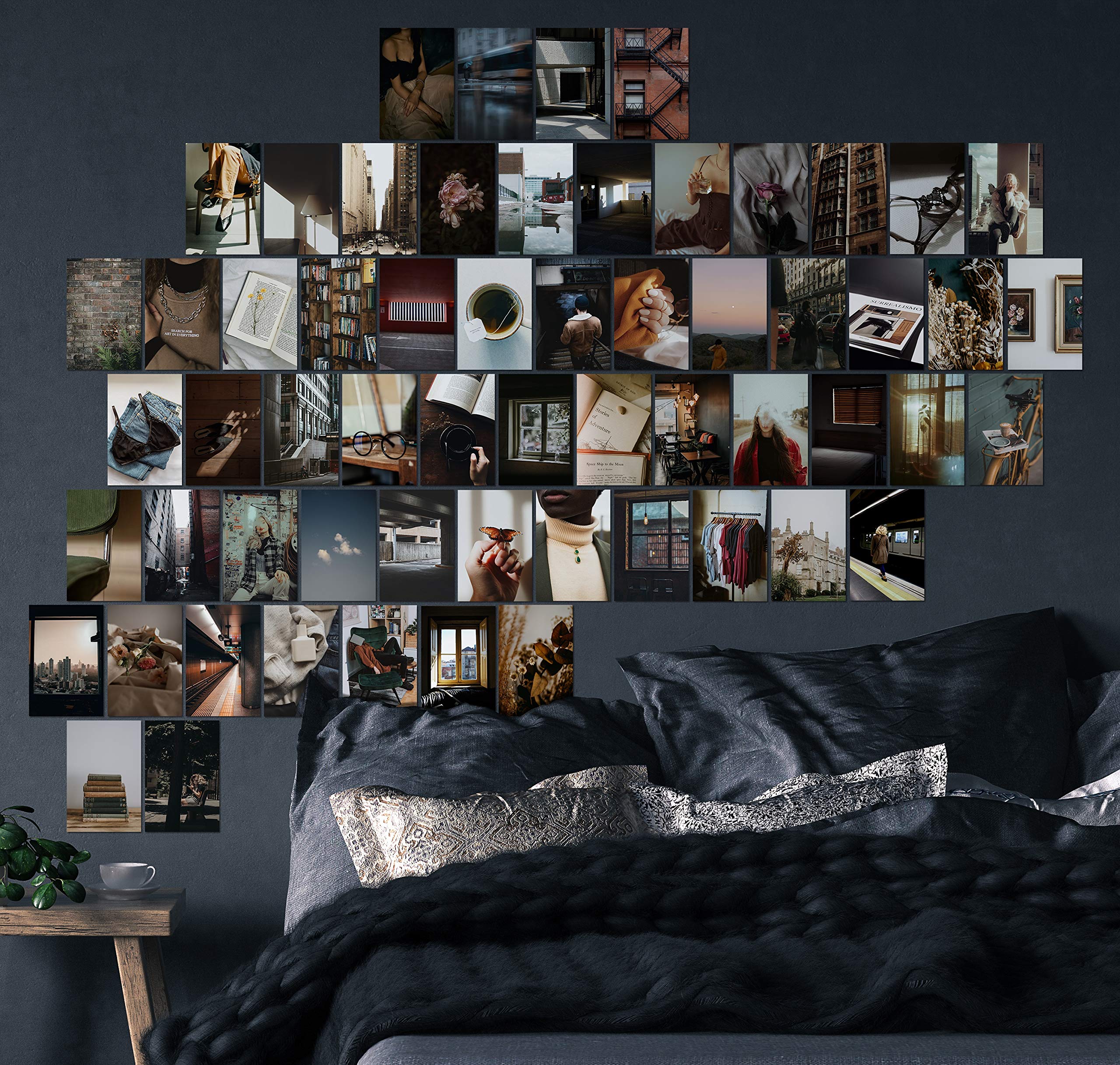 Cerise Design Photo Wall Collage 60 4x6 inch Photo Collage Kit for