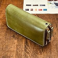 ブライドルレザー メンズ 長財布 ダブルファスナー ダブルジップ ブライドルレザー メンズ 長財布 ダブルファスナー ダブルジップ