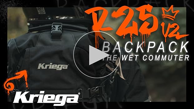 Kriega R25 バックパック ブラック ライディングバッグ 71bcDFVAizL._UY1000_.jpg