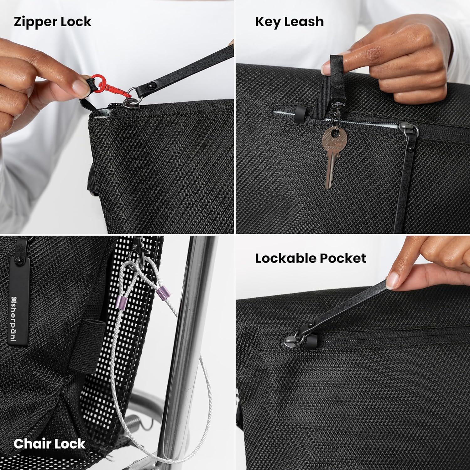 Sherpani Vale, Anti Theft Versatile Crossbody Bag, Fashion Tote Bag, Travel Shoulder Bag, Designer Handbag for Women - Image 6