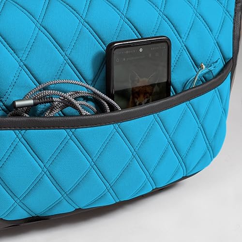 Miniatura 4 de FH Group Cojín de Asiento de Automóvil  Funda de Asiento Delantero Individual Neosupreme con Bolsillos Delanteros, Compatible con Airbag, Cojín de