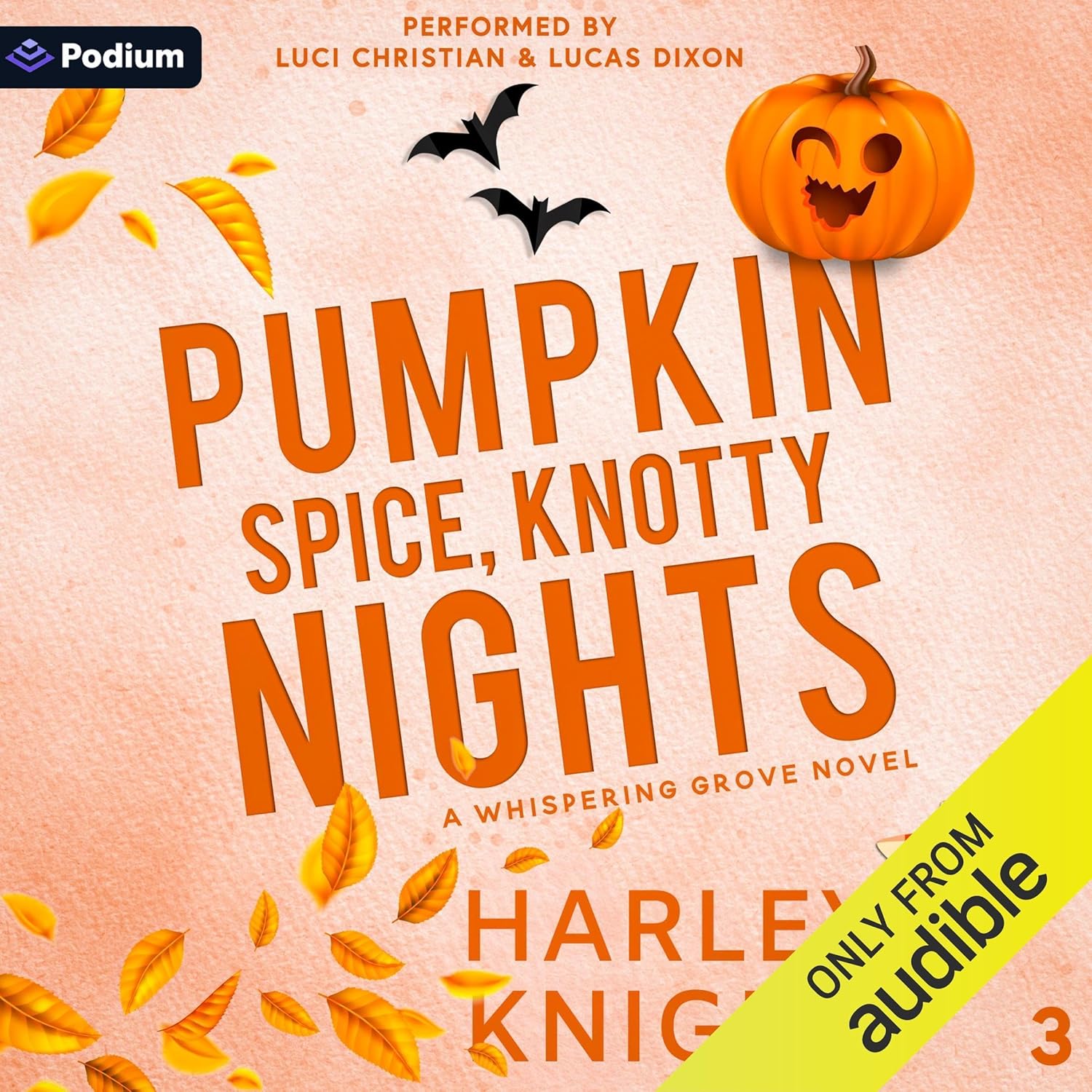 Pumpkin Spice, Knotty Nights: Whispering Grove, Book 3    
	                
	            

                 
                        Audible Audiobook 
                  
                        – Unabridged
