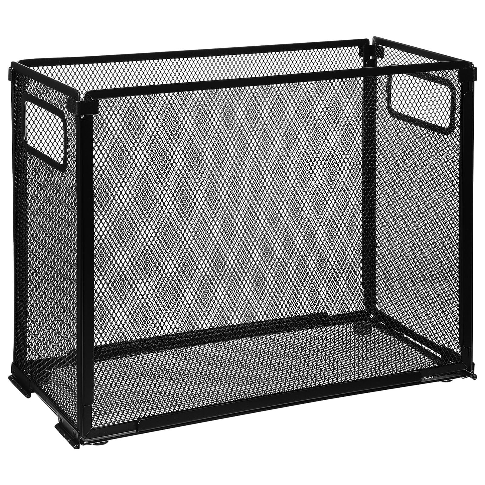 Operitacx Caja de Archivos Organizador Archivador Soporte Metálico para Archivos Estante para Documentos de Escritorio para Archivador de Escritorio y Portadocumentos