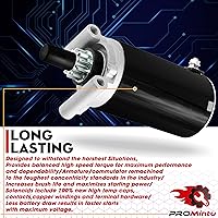 Vista 2 de Motor de arranque de repuesto para cortacésped Husqvarna RZ5426 RZ5424 de 54", Troy-Bilt Mustang XP 50 de giro cero de 50" 17WF2ACP011 17BF2ACP211