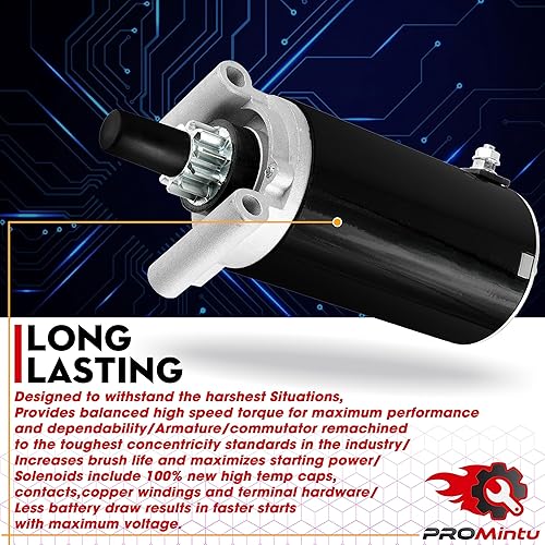 Miniatura 2 de El motor de arranque reemplaza al tractor de césped Cub Cadet XT2 XT1 XT1-46 XT1-LT50 SLTX1050 SLTX1054 LTX1046 GT1554 i1046 i1050 1550 LT1045