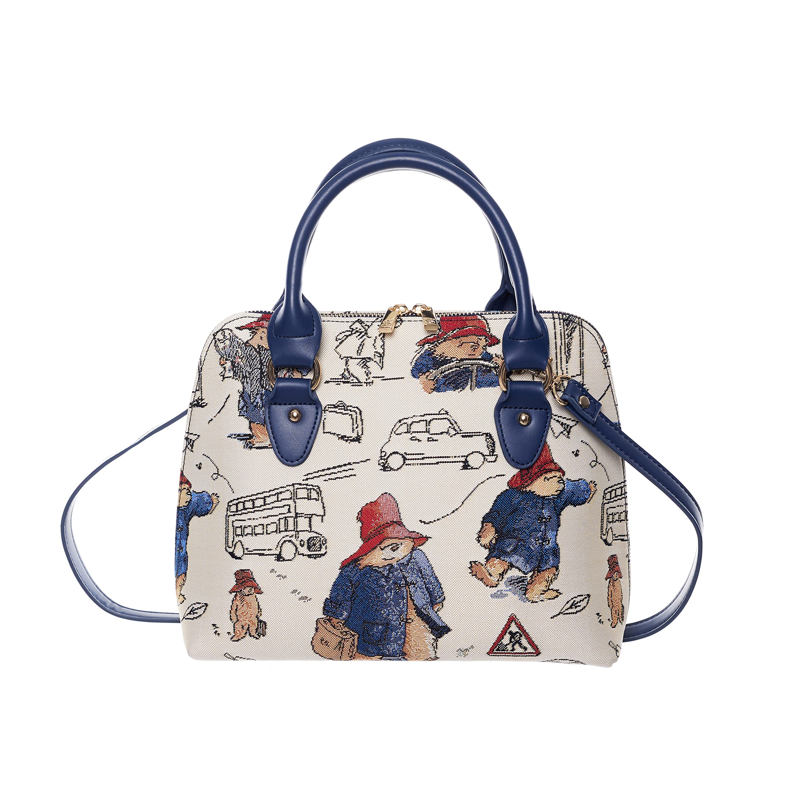 Signare Torebka, torba podróżna, kosmetyczka, torba crossbody itp. z wzorem misia Paddingtona