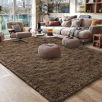 Vista 59 de Foxmas Alfombra Runner Suave para Dormitorio y Sala de Estar, 2x6 Pies Alfombras de Área Esponjosas Shag Alfombra de Cabecera para Habitación