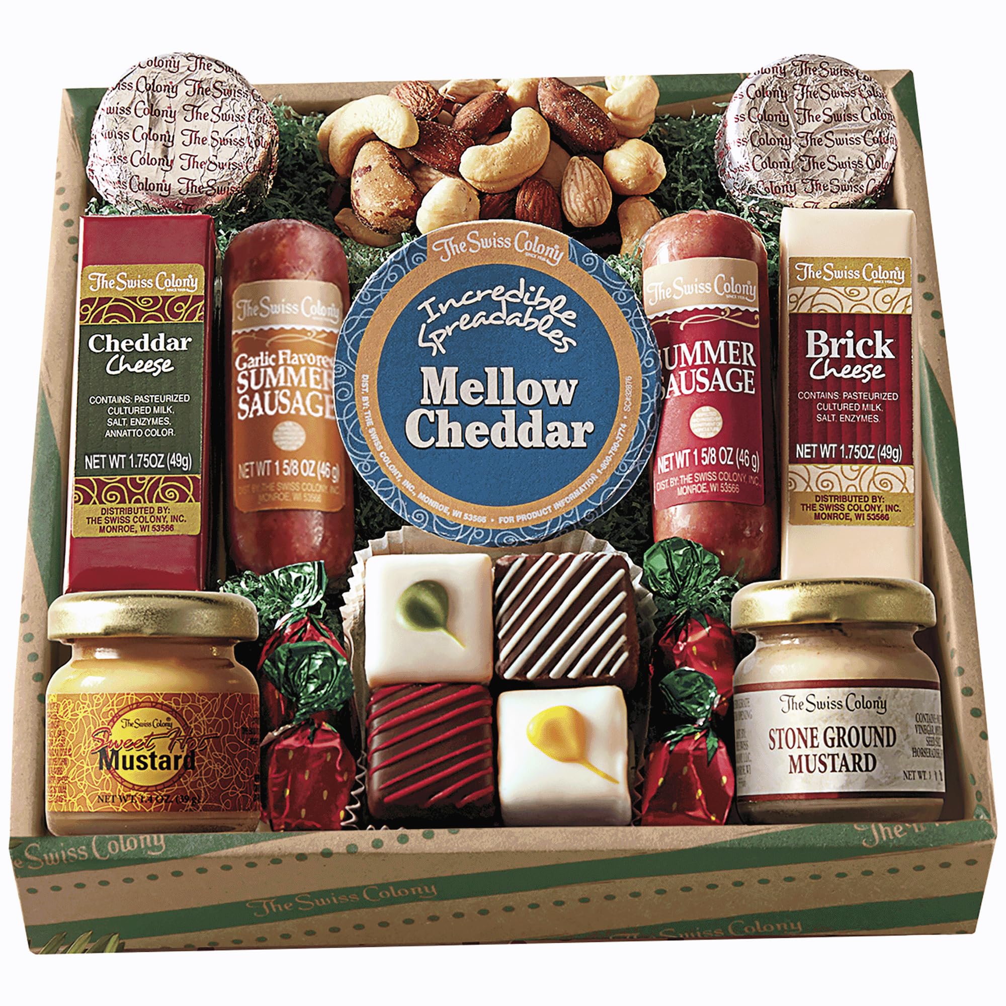 Amazon.com : The Swiss Colony Holiday High Notes Gift Basket