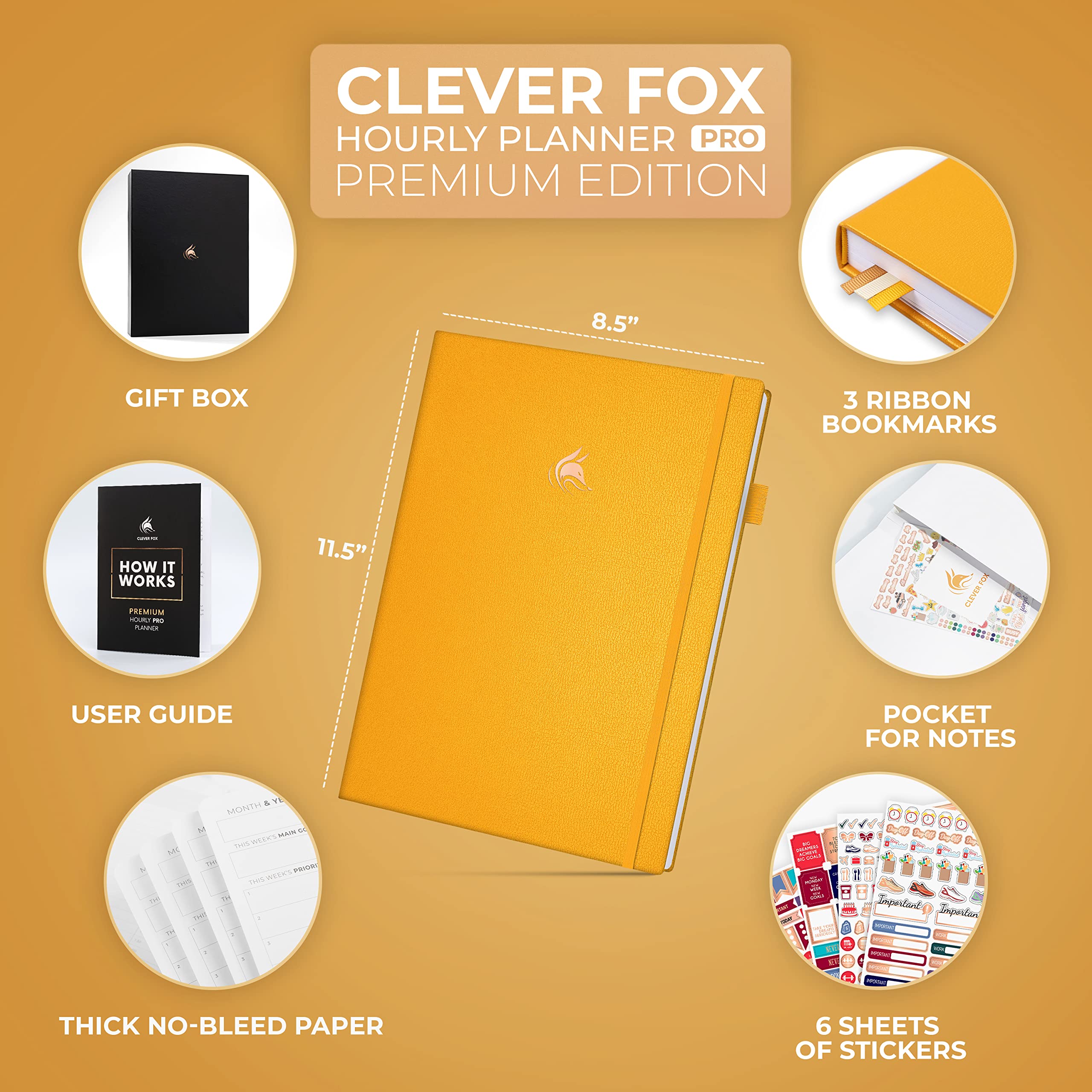 Clever Fox Uurplanner PRO Premium