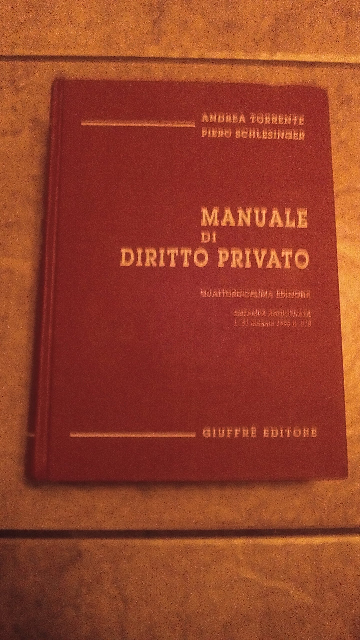 Manuale di diritto privato