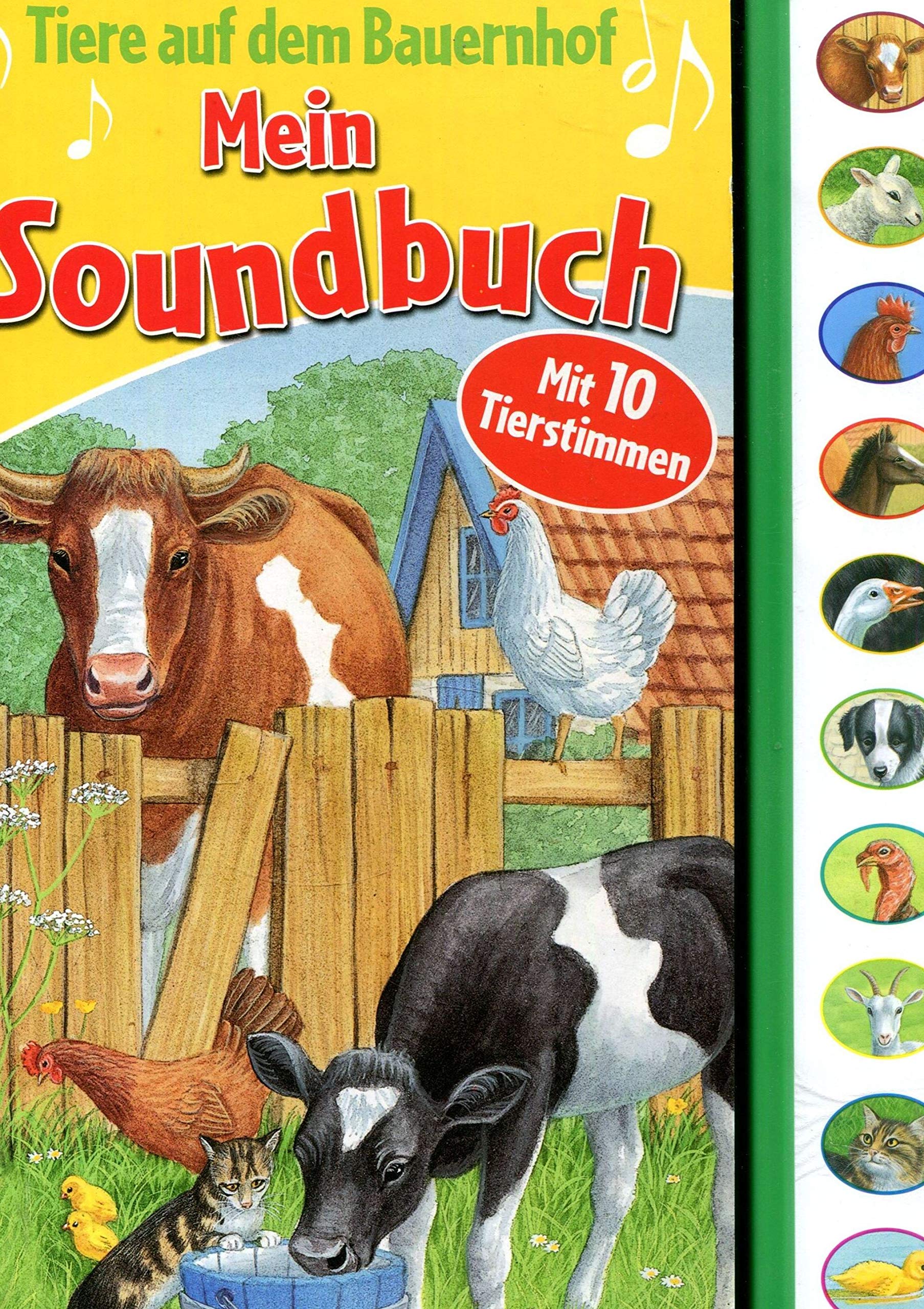 Soundbuch Auf dem Bauernhof: 10 Tierstimmen: Soundbuch. 10 Tierstimmen
