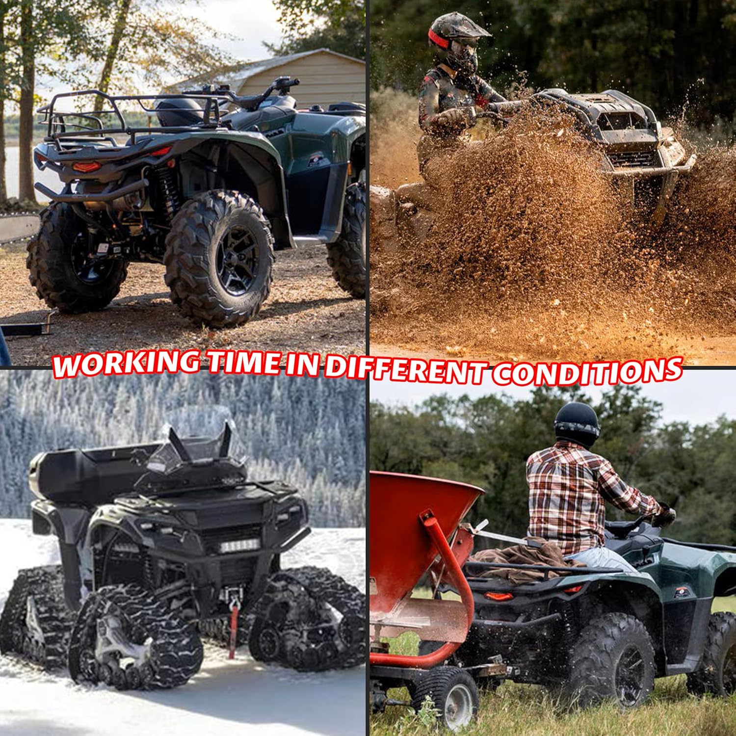 SAUTVS XT Rear Bumper Guard for Can-Am Outlander 500 700 2023-2025, Combined Steel Rear Bumper Bar Protector Rear Brush Guard for Can Am Outlander 500 700 PRO 2023-2025 Accessories, Replace#715004953