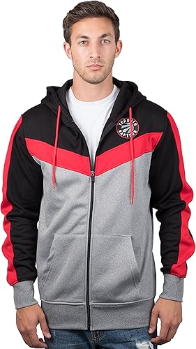 Miniatura 5 de Ultra Game Men's NBA Official Full Zip Hoodie Sweatshirt