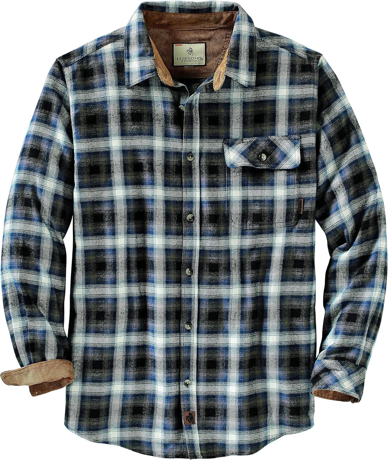 Legendary Whitetails Men's Buck Camp Flannel Shirt