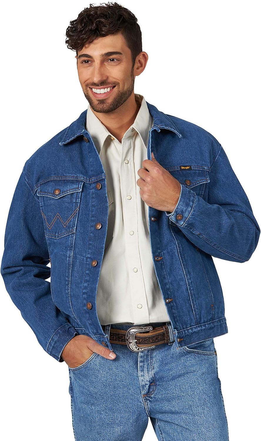 Wrangler Men's Western Unlined Denim Jacket