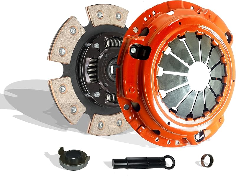 Kit de embreagem SOUTHEASTCLUTCH Stage 2 com disco 6 pastilhas para Honda Accord 2.4L 2003–2012 – 08-048RCB