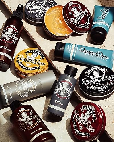 Miniatura 5 de Dapper Dan Pasta mate, pasta de cabello de alto brillo para hombres, producto versátil para el cabello con sujeción flexible para todos los estilos,