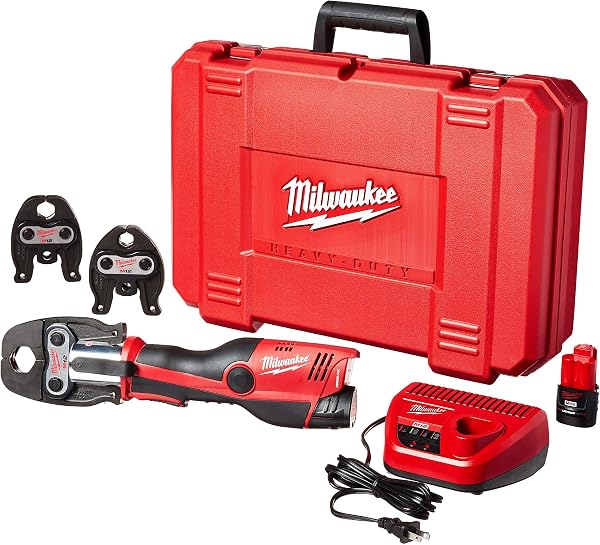 Milwaukee 2473-22 M12 Force Logic Press Tool: Premium Cordless Power for Fast, Reliable Plumbing