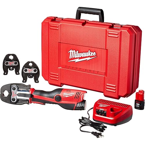 Milwaukee 2473-22 M12 Force Logic Press tool 1/2" - 1" Kit