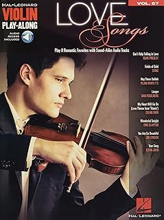 Love Songs: Violin Play-Along Volume 67