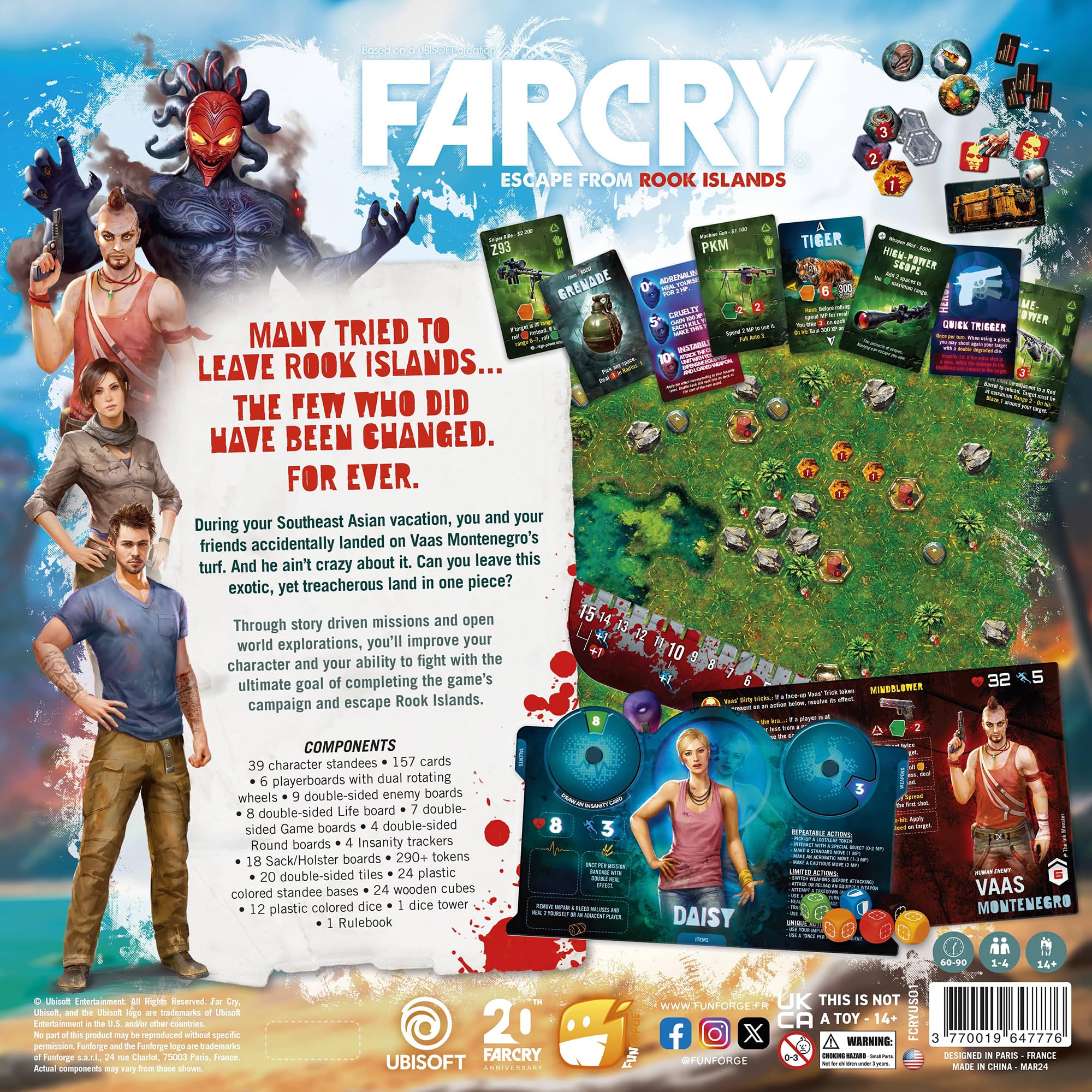 Funforge Jeu Far Cry Escape from Rook Islands