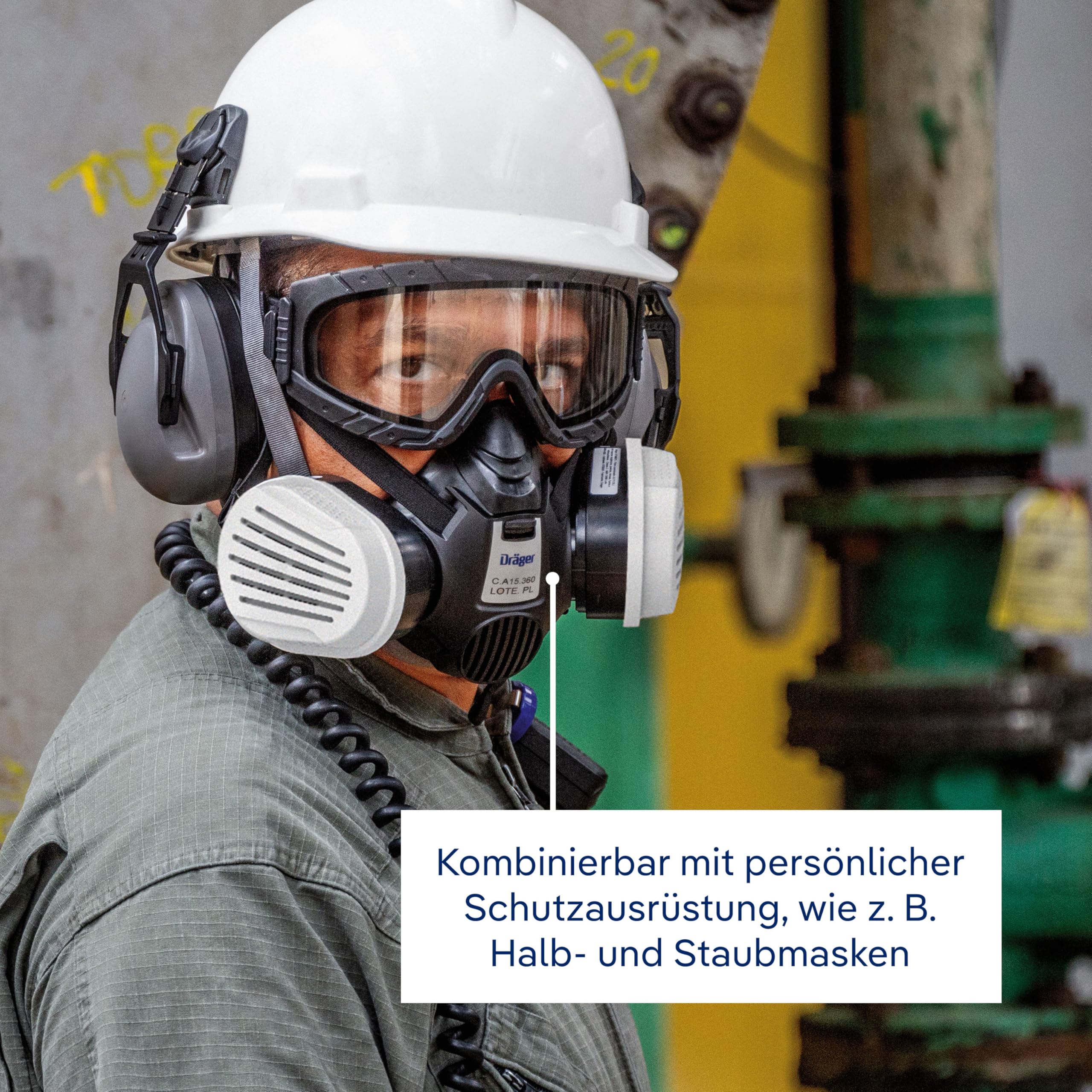 Dräger X-pect 4800 4900 Schutzbrille Vollsichtbrille beschlagfrei kratzfest Polycarbonat
